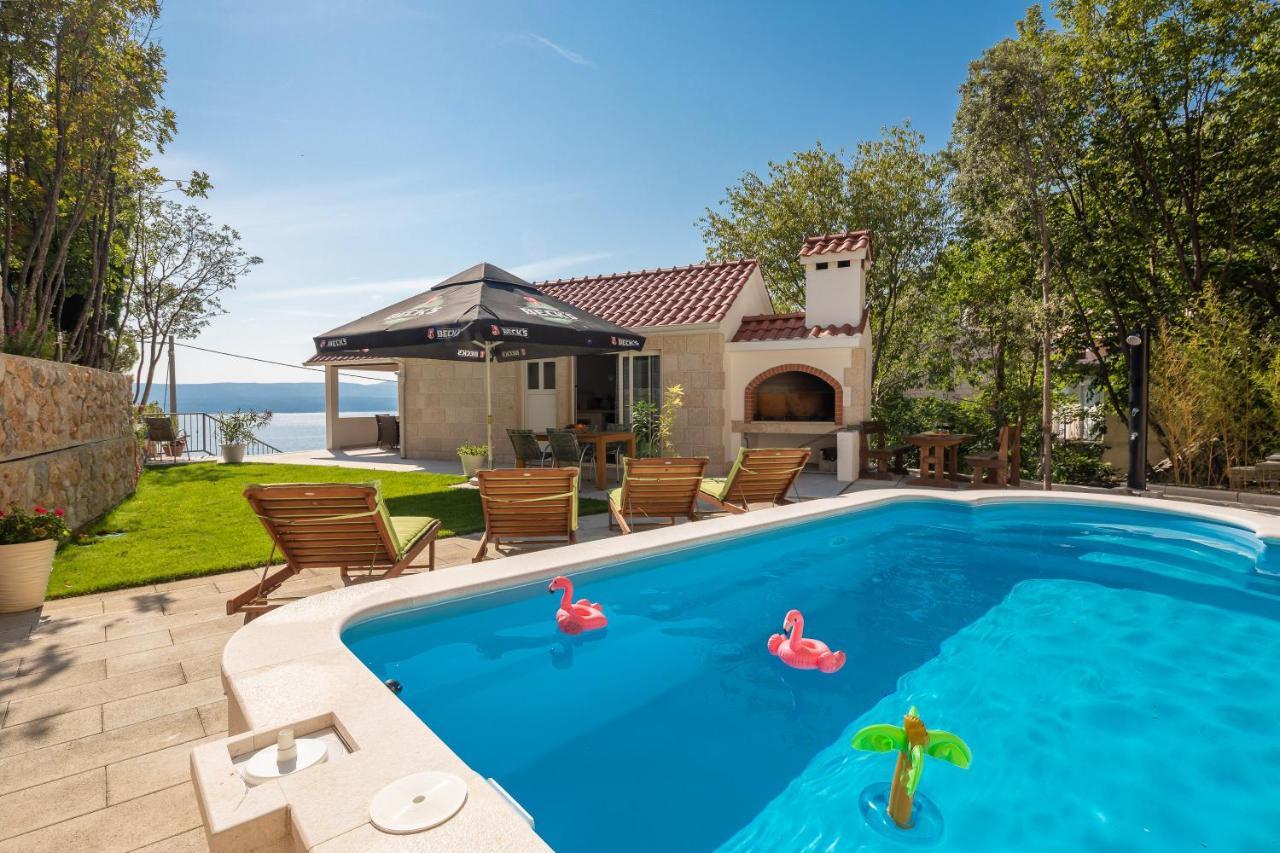 Villa Leoma With Heated Pool Marusici  Zewnętrze zdjęcie